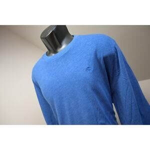 Abercrombie & Fitch Tee Shirt Muscle Fit Long Sleeve Blue Mens Sz 2XL XXL